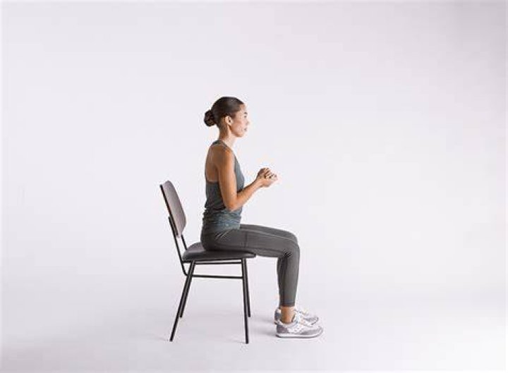 How do you do a sit to stand exercise?