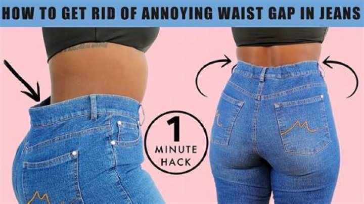 How do you extend the waist of jeans?