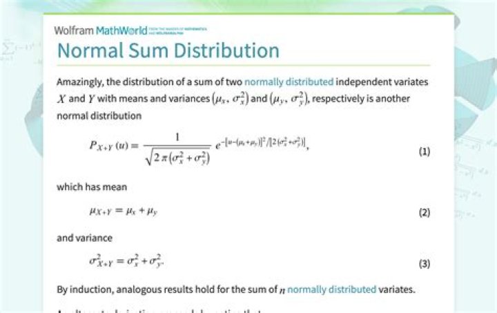 How do you find the sum of two random variables?