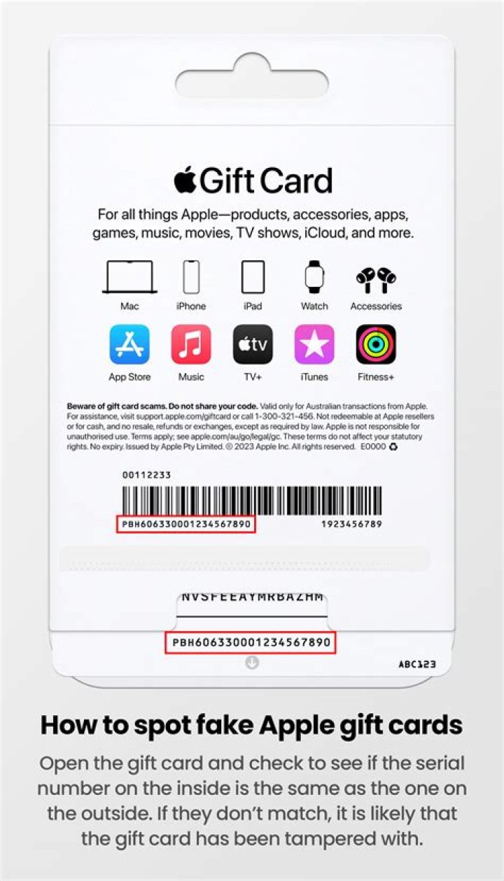 How do you find your iTunes gift card number?