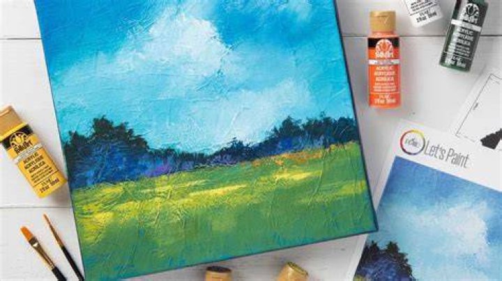 How do you flatten acrylic paint on paper?
