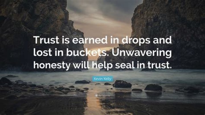How do you gain trust quotes?