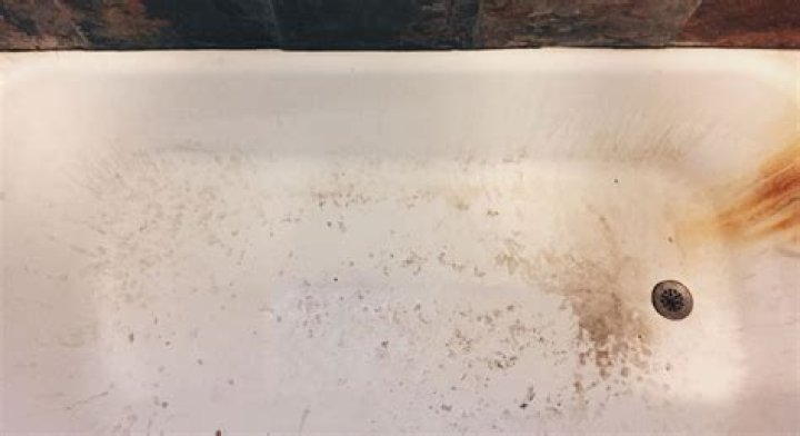 How do you get coffee stains out of a porcelain sink?