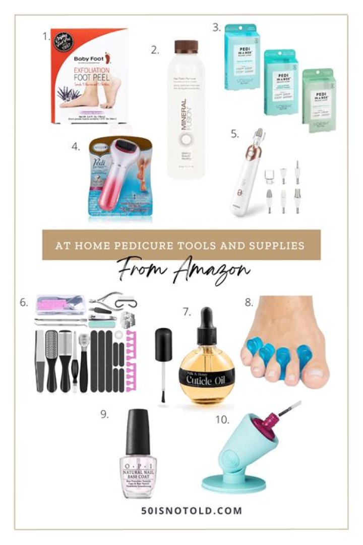 How do you give yourself a spa pedicure?