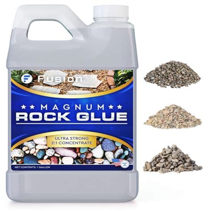 How do you glue live rock underwater?