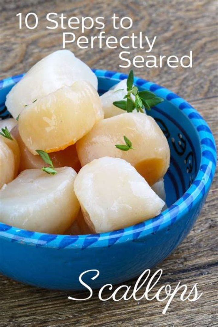 How do you know if scallops are done?