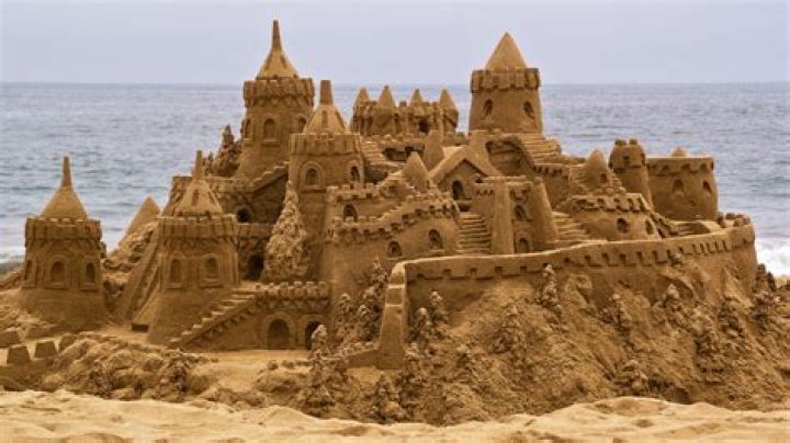 How do you make a giant sandcastle?