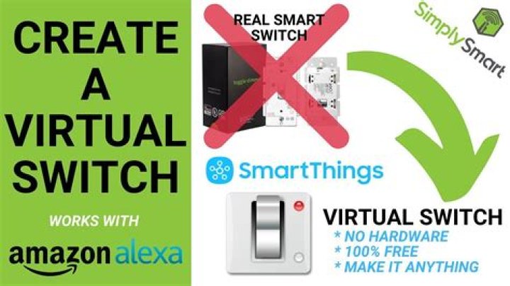How do you make a SmartThings virtual switch?