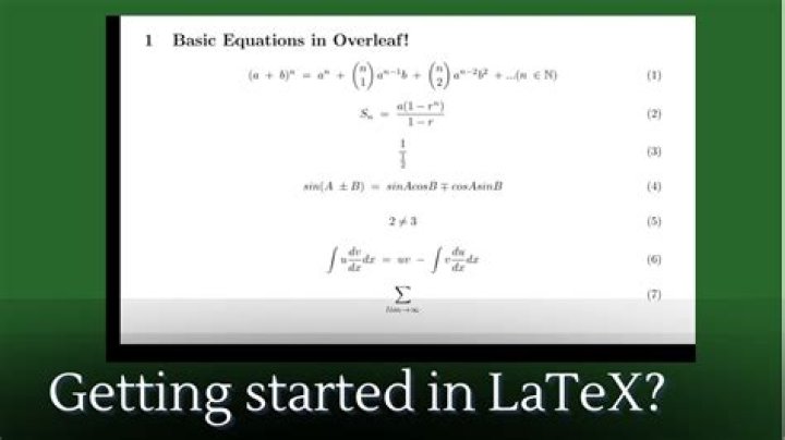 How do you make an equation bold in latex?