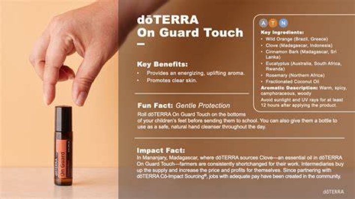 How do you make hand sanitizer with doTERRA on guard oil?