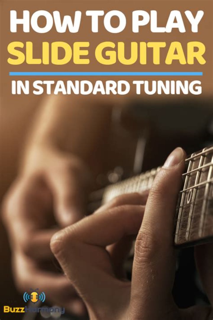 How do you play slide in standard tuning?