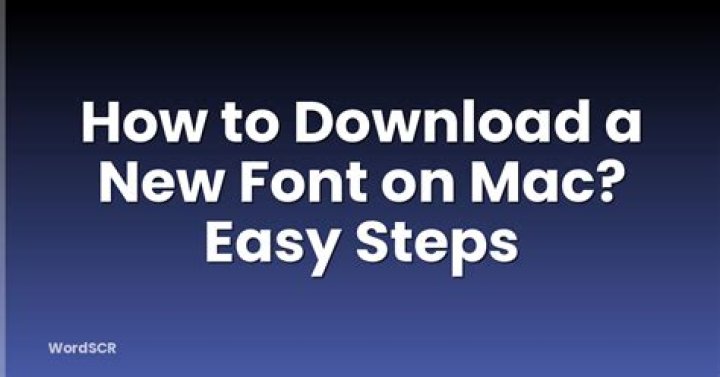 How do you preview font on Mac?