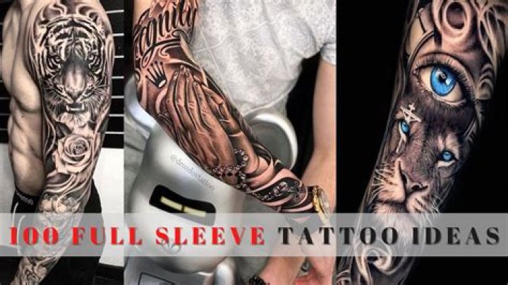 How do you put a full sleeve on a temporary tattoo?