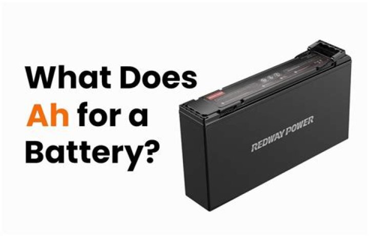 How do you read ah on a battery?