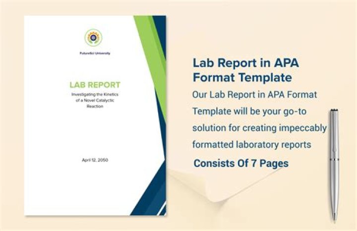 How do you report a table in APA format?