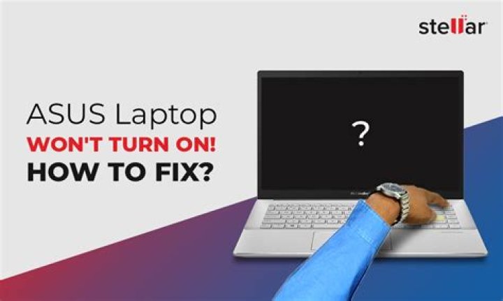 How do you reset an Asus laptop that wont turn on?
