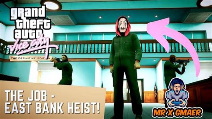 How do you rob a bank in GTA Vice City?