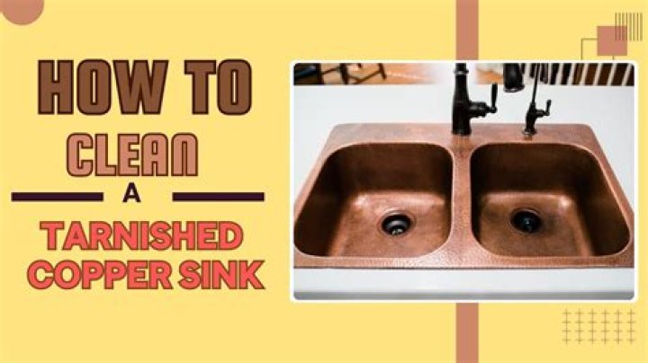 How do you seal tarnished copper?