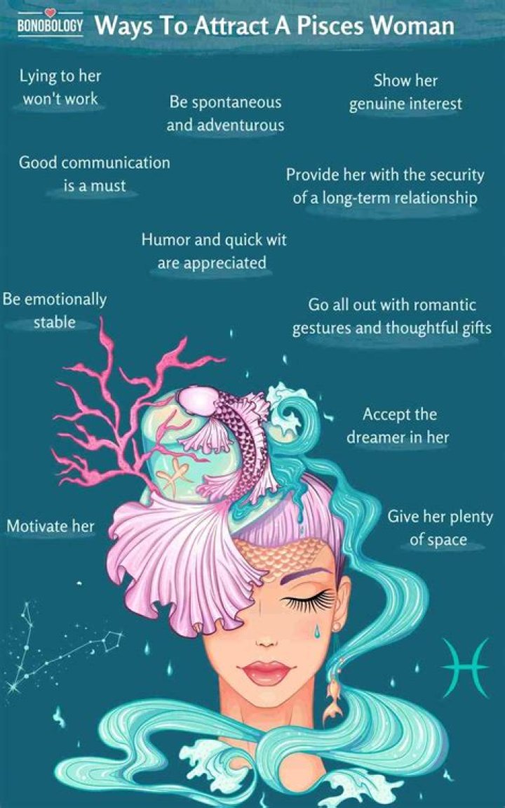 How do you seduce a Pisces woman over text?