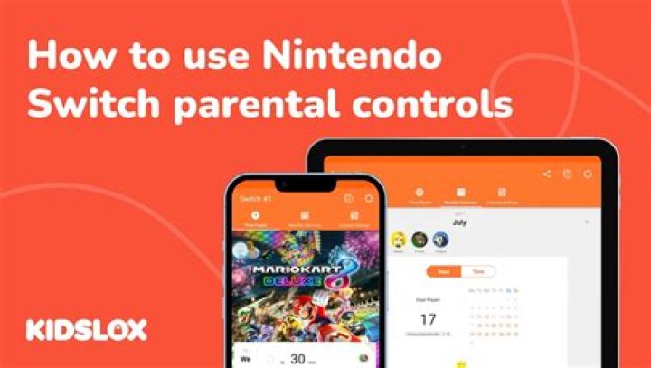 How do you set up parental control on Nintendo switch app?