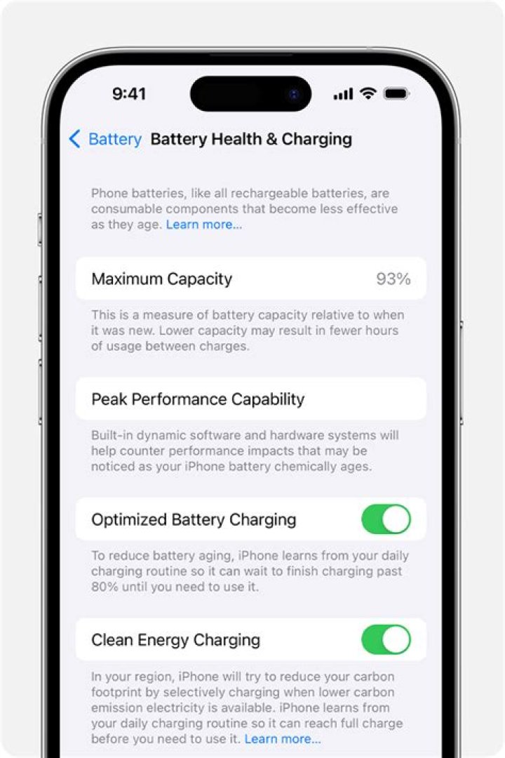 How do you specify battery capacity?