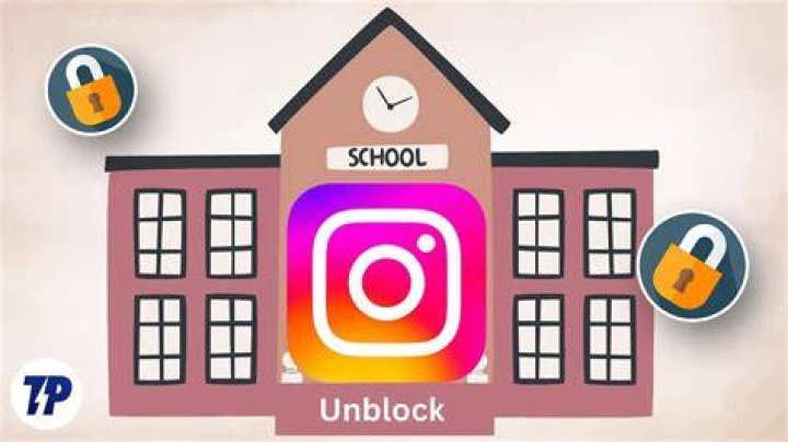 How do you unblock Instagram on a school computer?