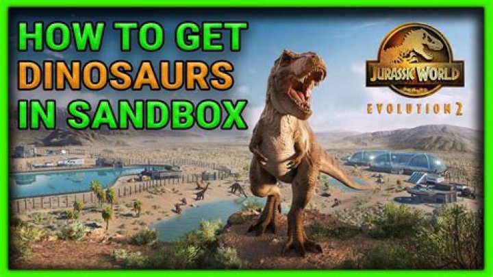 How do you unlock sandbox mode in Jurassic world?