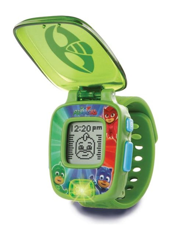 How do you use a VTech PJ mask watch?