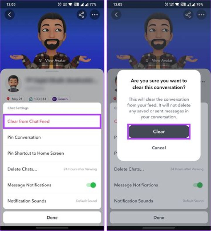 How do you view conversations on Snapchat?