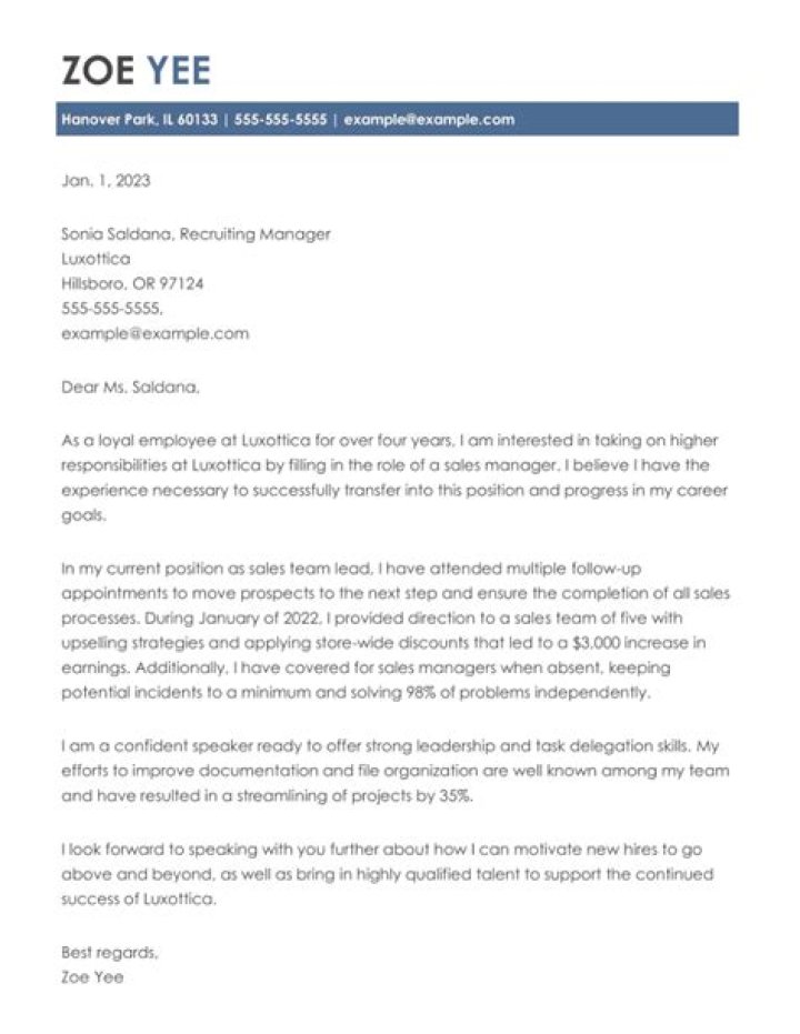 How do you write a letter of staff requirement?