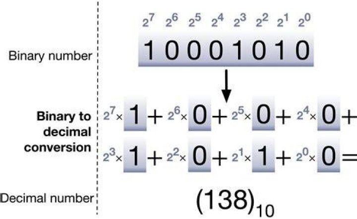 How do you write purple in binary?
