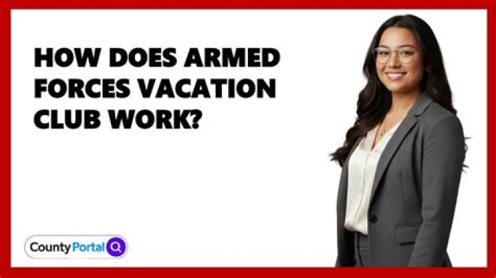 How does Armed Forces Vacation Club work?