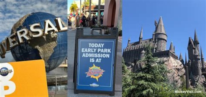 How does early admission work at Universal?