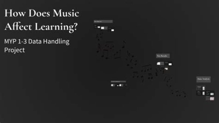 How does music affect learning?