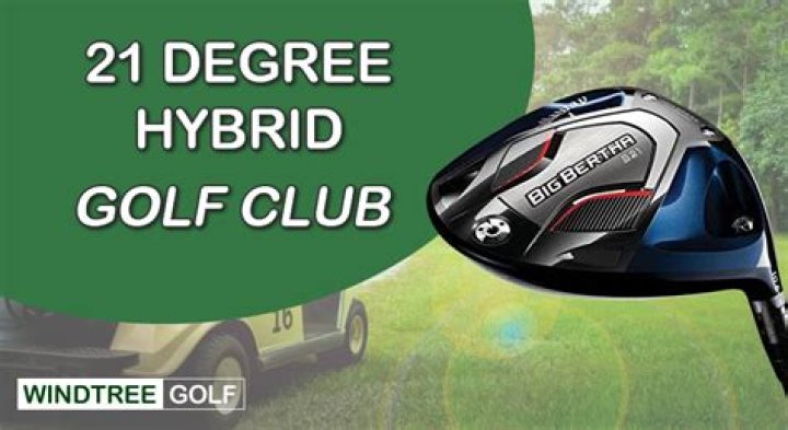 How far can you hit a 21 degree hybrid?
