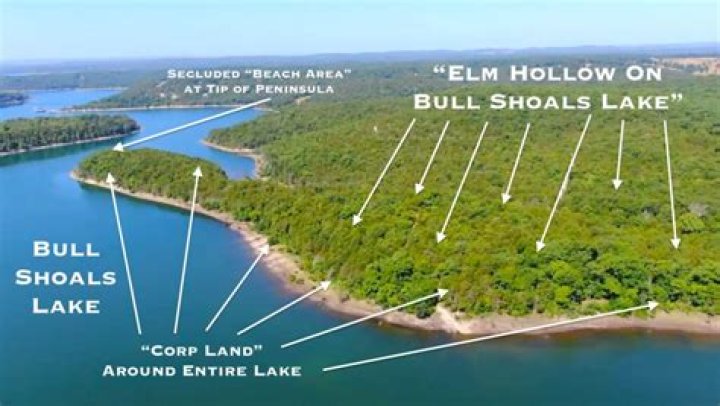 How far is Bull Shoals Lake from Branson MO?