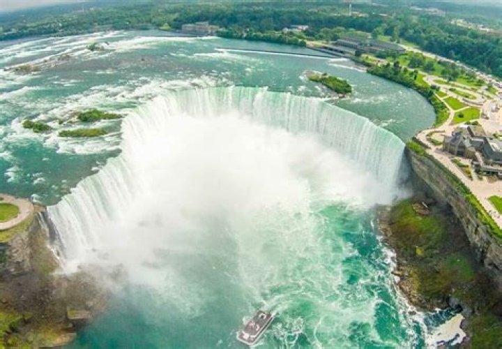 How far is Niagara Falls from Hershey?