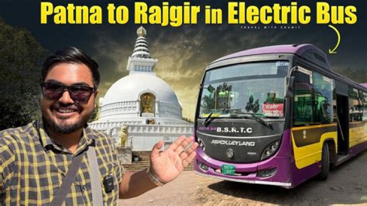 How far is Rajgir from Patna?