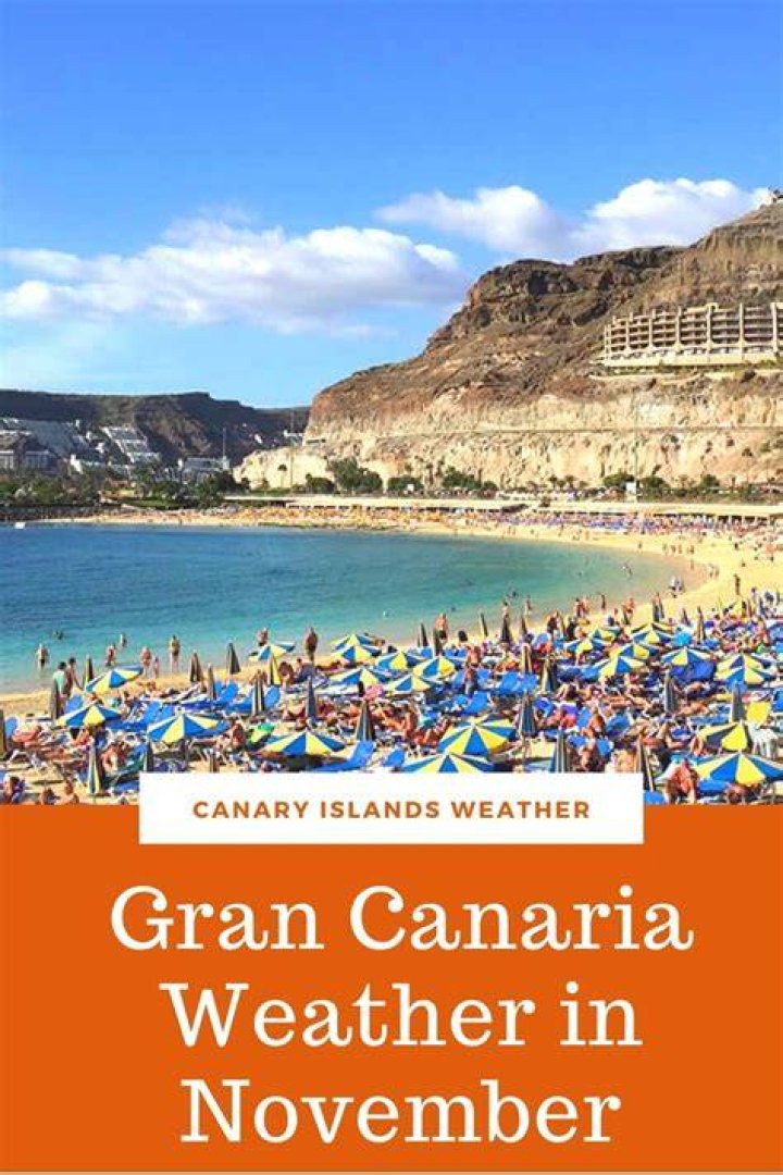 How hot is Gran Canaria in November?
