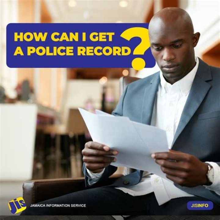 How long does it take to get a police record in Jamaica?