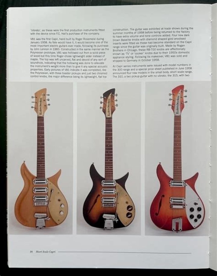 How long is a Rickenbacker 325?