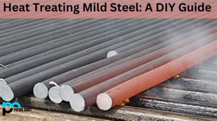 How long should a steel component be heat treated before nitriding?