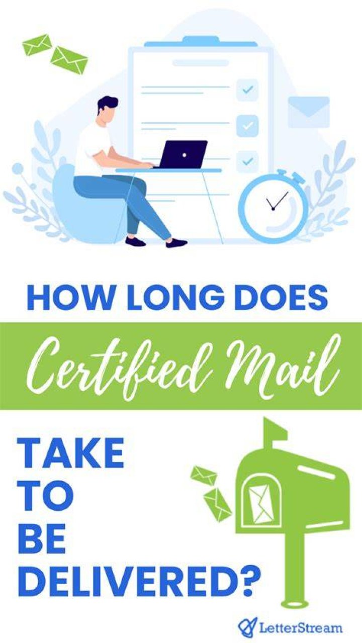 How long should mail take to be delivered?