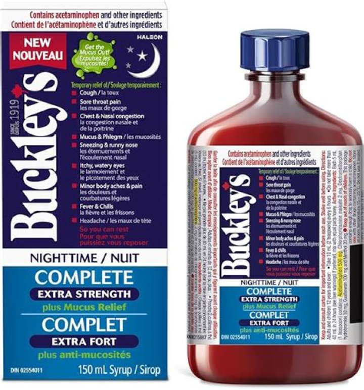 How many Buckley's nighttime can I take?