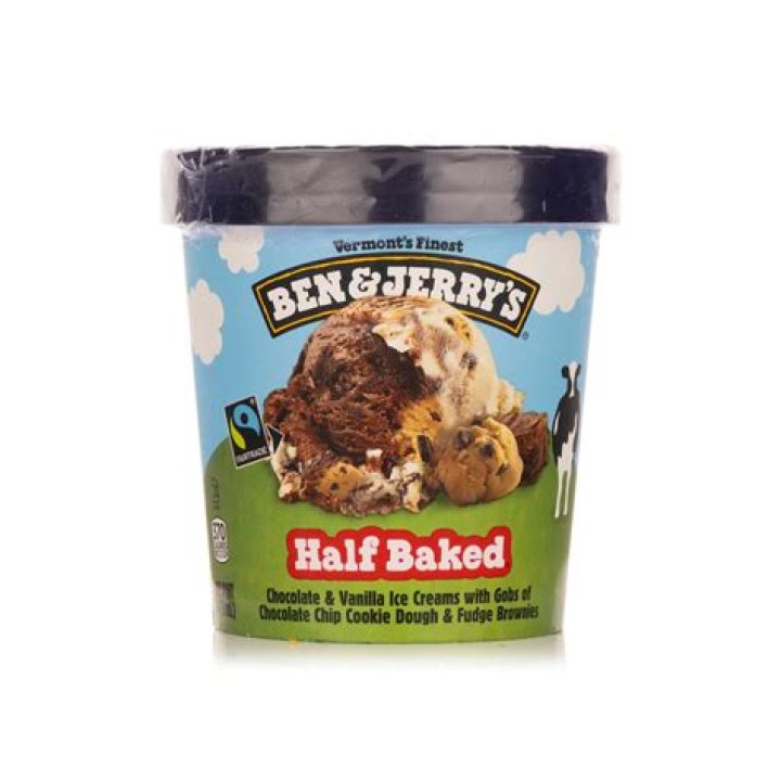 How many carbs are in Ben and Jerry's Half Baked?