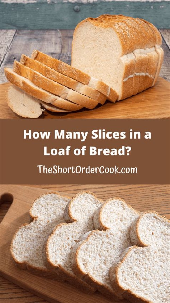 How many cm is a slice of bread?