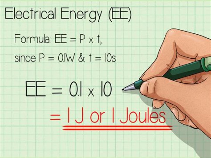 How many joules does an electron have?