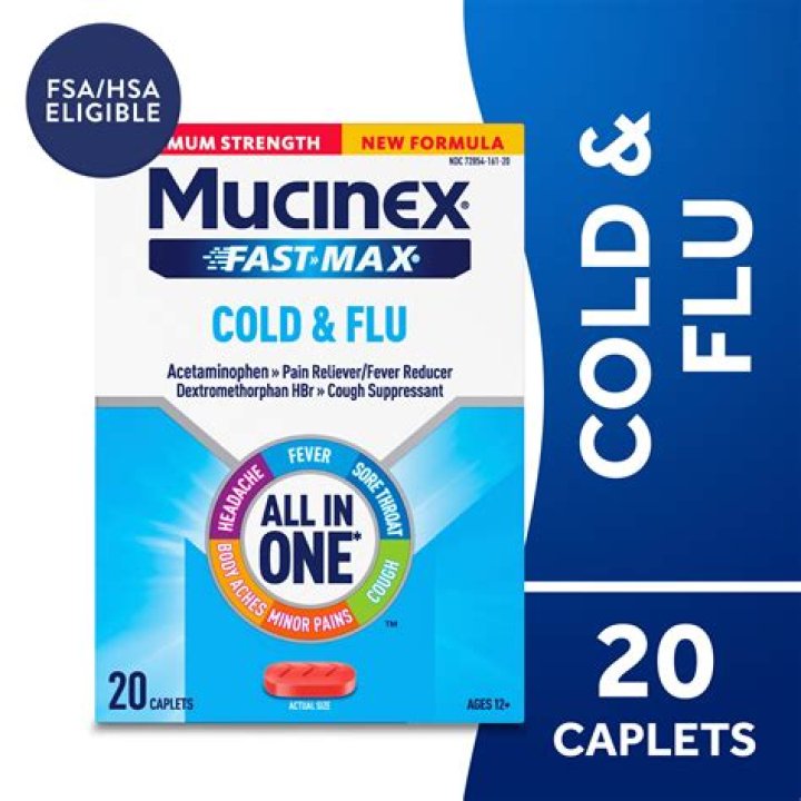 How many max strength cold and flu tablets can I take?
