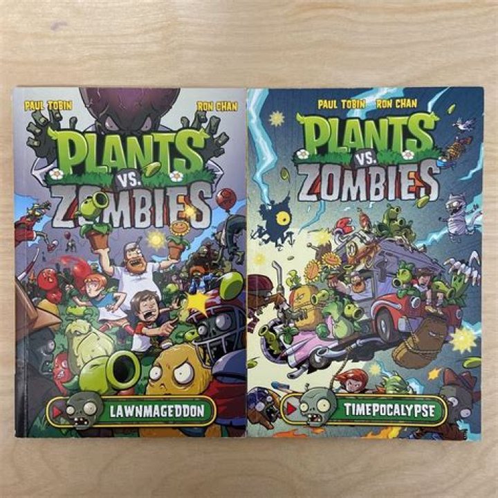How many plants vs zombies books are there?
