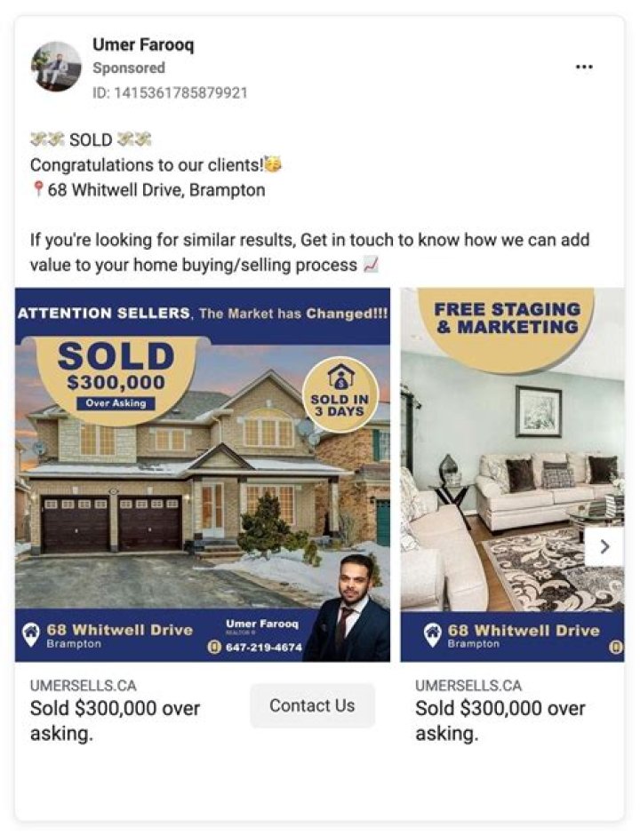 How much did FB com sell for?